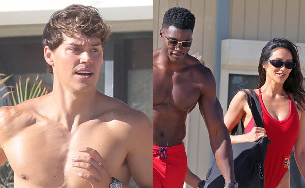 Baywatch’s Noah Beck, Thaddeus LaGrone, Shay Mitchell & More Don Iconic Red Swimsuits While Filming at Venice Beach – Just Jared – Celebrity News and Gossip