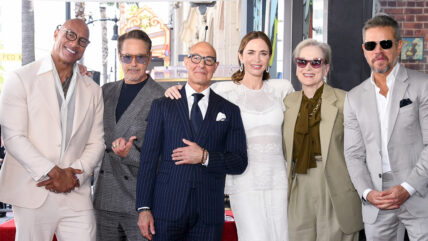 Emily Blunt & Stanley Tucci WoF