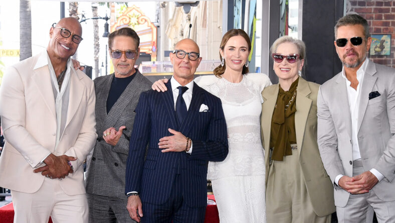 Emily Blunt & Stanley Tucci WoF