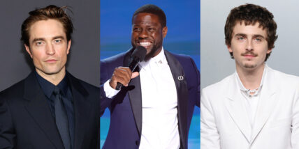 Robert Pattinson, Kevin Hart, Timothee Chalamet photo