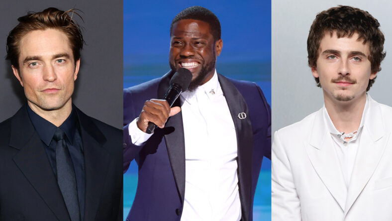 Robert Pattinson, Kevin Hart, Timothee Chalamet photo