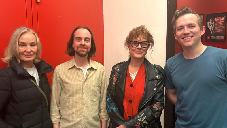 Jessica Lange and Susan Sarandon reunite at Kenrex play