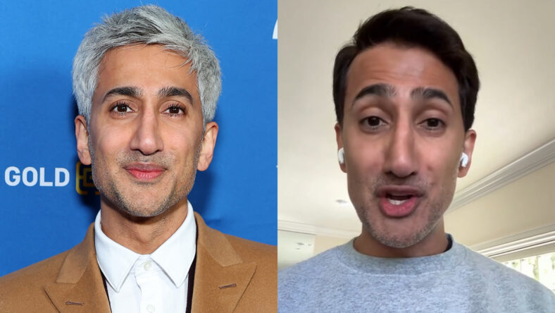 Tan France ditches silver hair for darker color