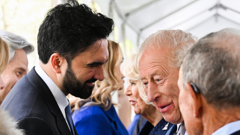 King Charles & Zohran Mamdani photo