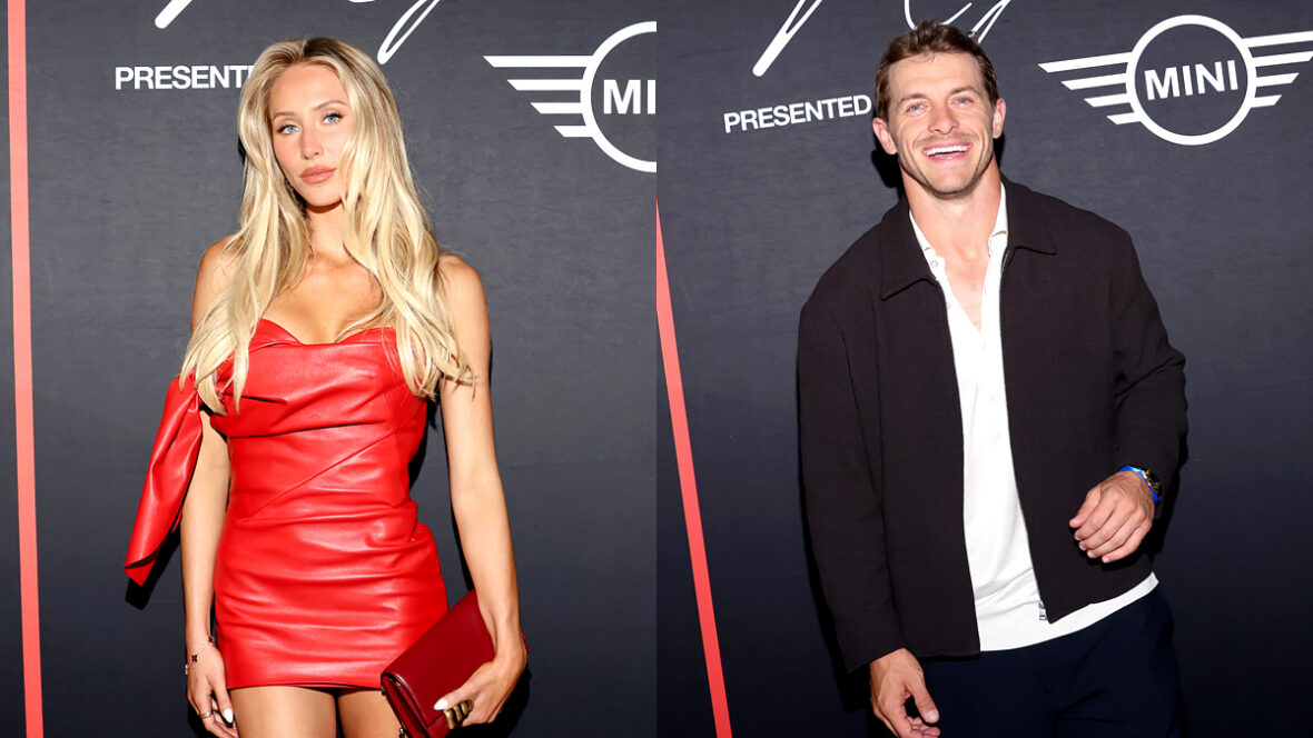 Alix Earle and Braxton Berrios at Nylon Miami event