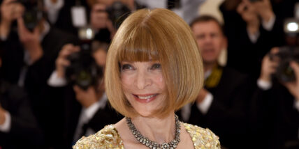Anna Wintour stock image