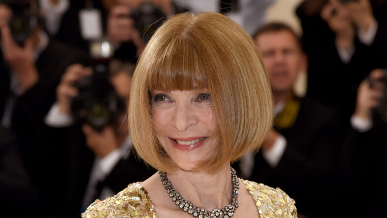 Anna Wintour stock image
