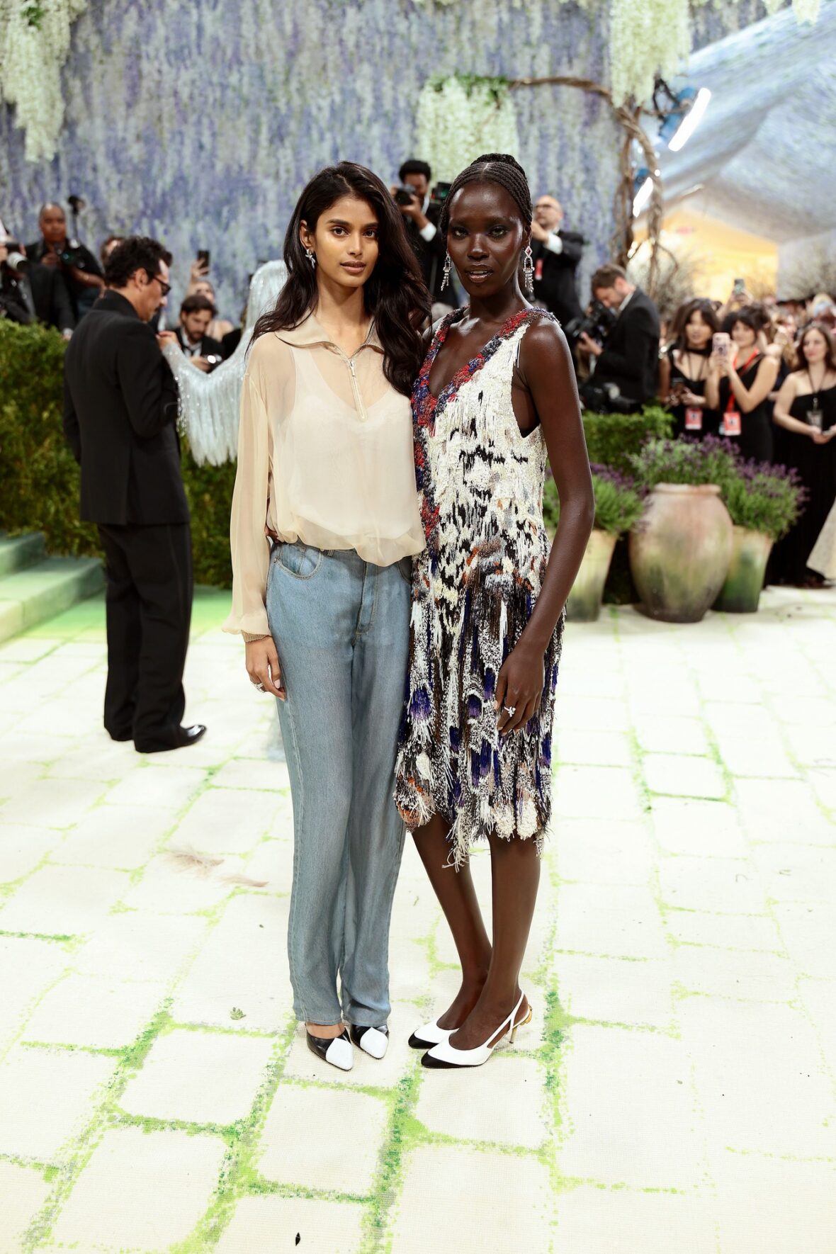 Bhavitha Mandava & Awar Odhiang at the Met Gala