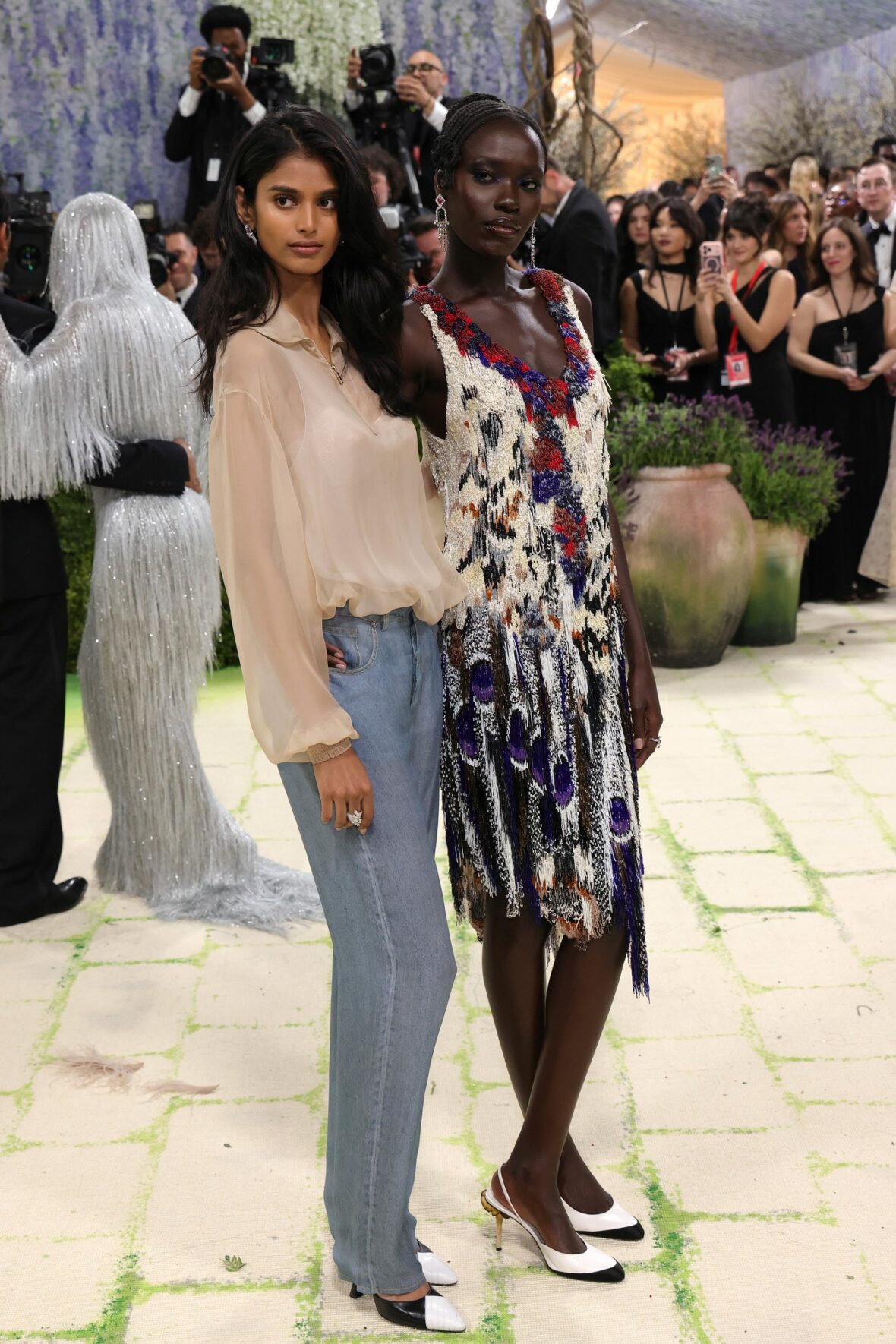Bhavitha Mandava & Awar Odhiang at the Met Gala