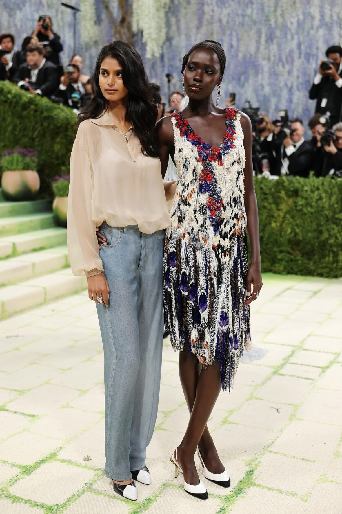 Bhavitha Mandava & Awar Odhiang at the Met Gala