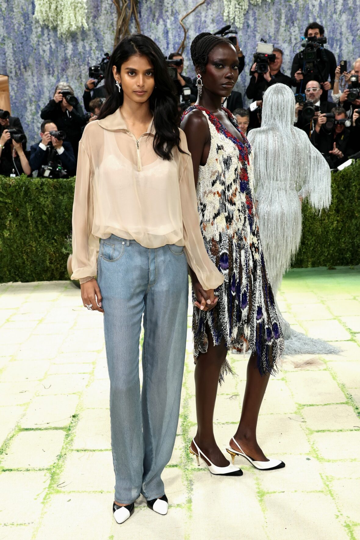 Bhavitha Mandava & Awar Odhiang at the Met Gala