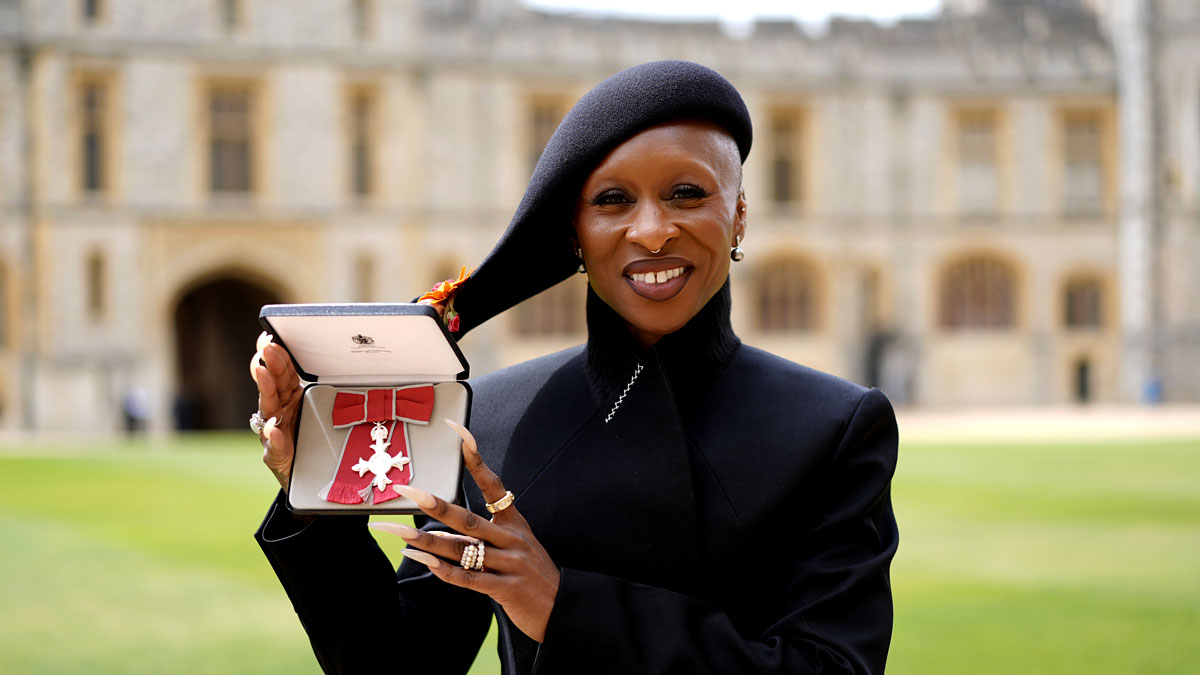Cynthia Erivo recebe honra real do príncipe William e torna-se membro da Ordem do Império Britânico – Just Jared – Celebrity News & Gossip