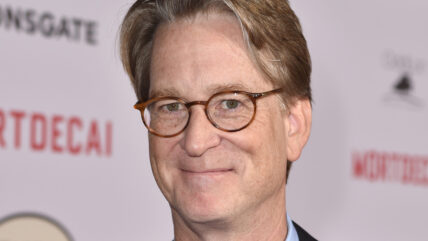 David Koepp close-up from "Mortdecai" red carpet