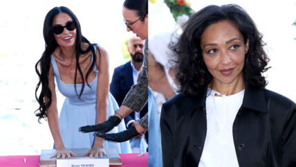 Cannes jury handprint ceremony