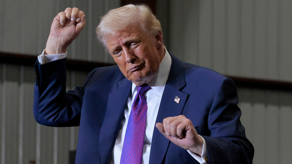 Donald Trump Says Wife Melania ‘Hates’ When He Dances to ‘Gay National Anthem’