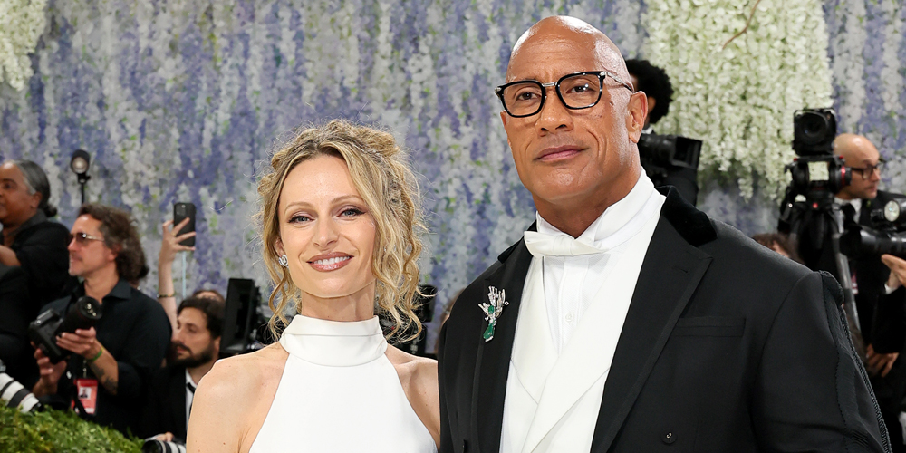 Dwayne Johnson and wife Lauren arrive at Met Gala