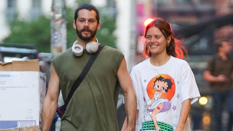 Dylan OBrien & Rachael Lange in NYC