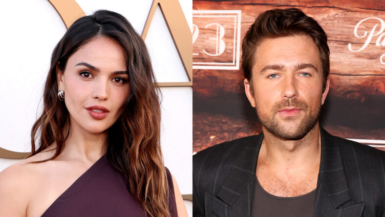 Eiza Gonzalez and Brandon Sklenar