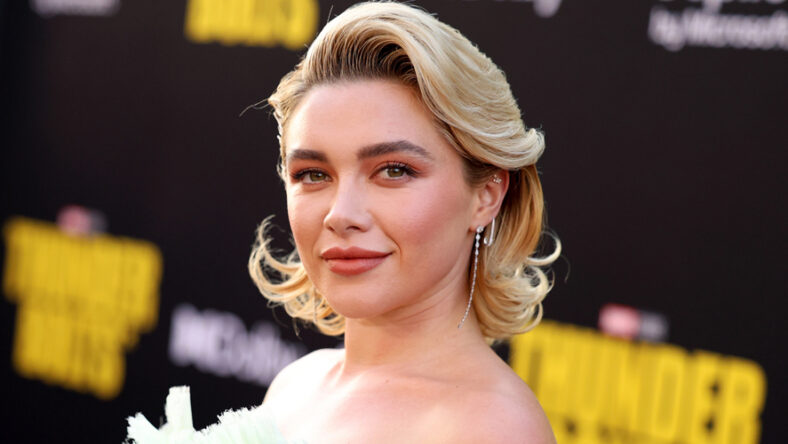Florence Pugh stock image