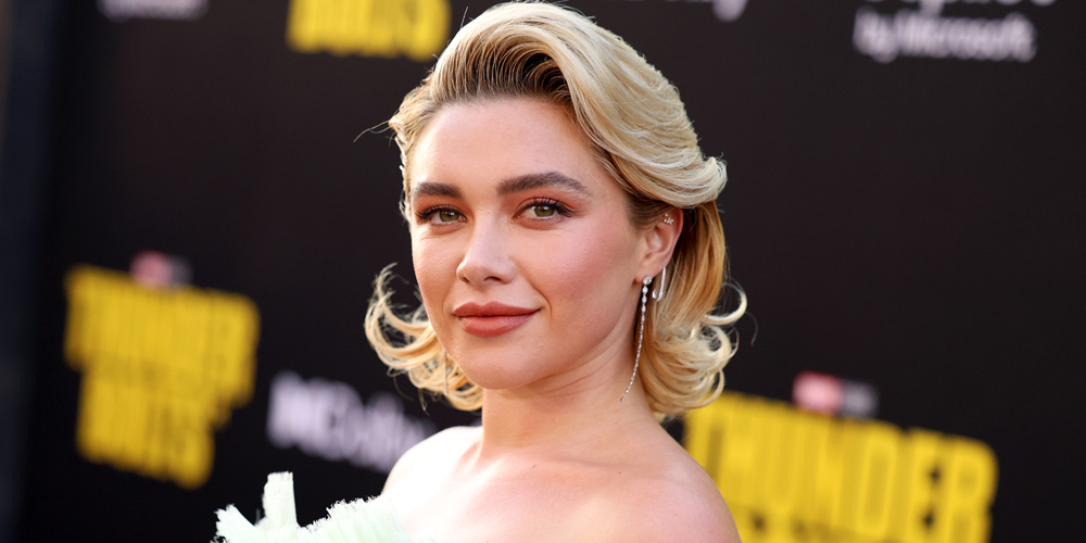 Florence Pugh stock image
