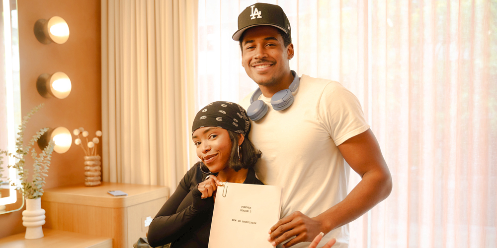 Lovie Simone and Michael Cooper Jr for Forever season two