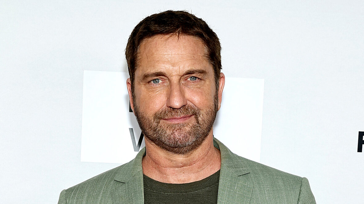 Gerard Butler stock photo