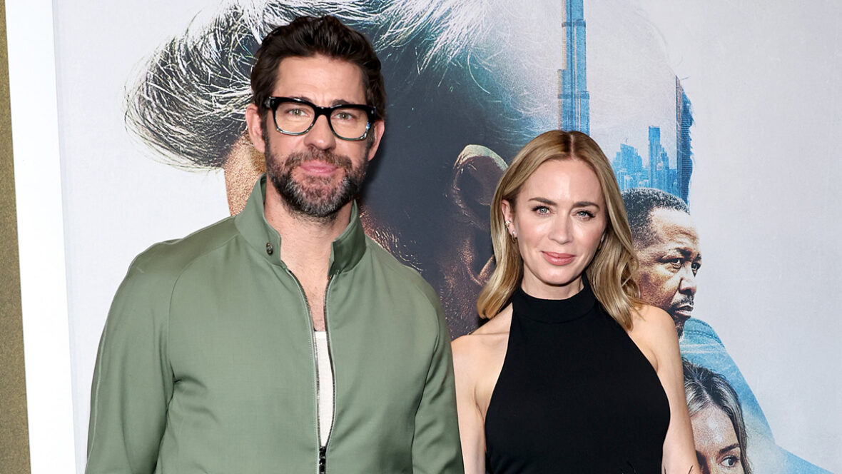 John Krasinski Gets Wife Emily Blunt’s Support at ‘Tom Clancy’s Jack Ryan: Ghost War’ Premiere