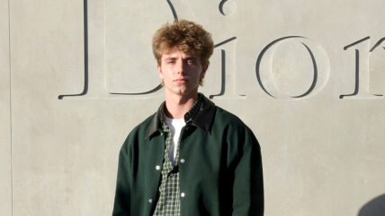 Jayden Spears at Dior Show