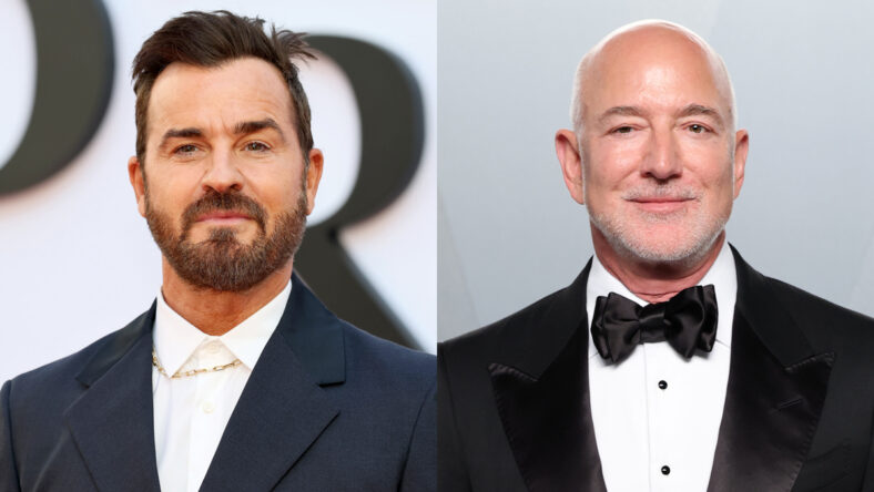 Justin Theroux & Jeff Bezos comparisons