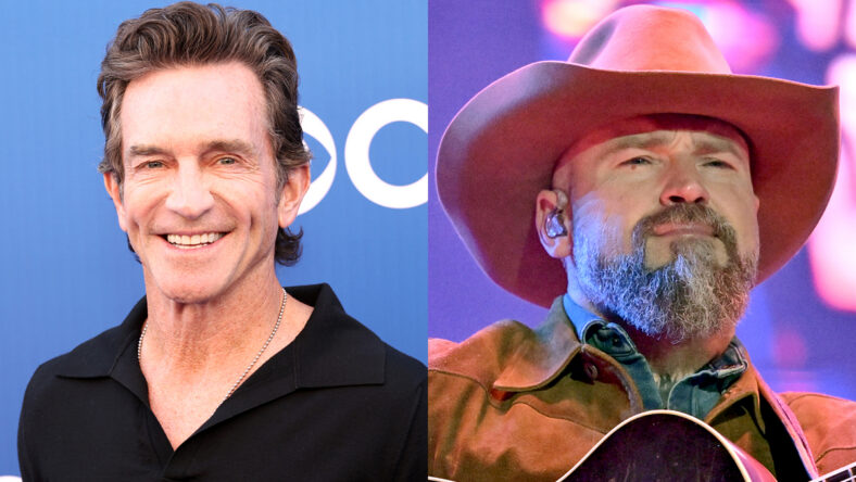 Jeff Probst attends CBS' Fall Schedule Celebration / Zac Brown of Zac Brown Band performs onstage for Coca-Cola Live!