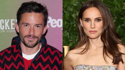 Jonathan Bailey & Natalie Portman movie