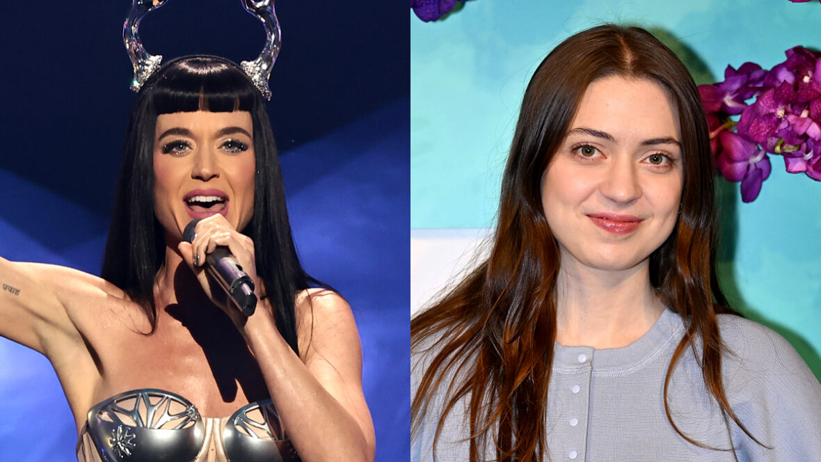 Katy Perry and Lizzy McAlpine