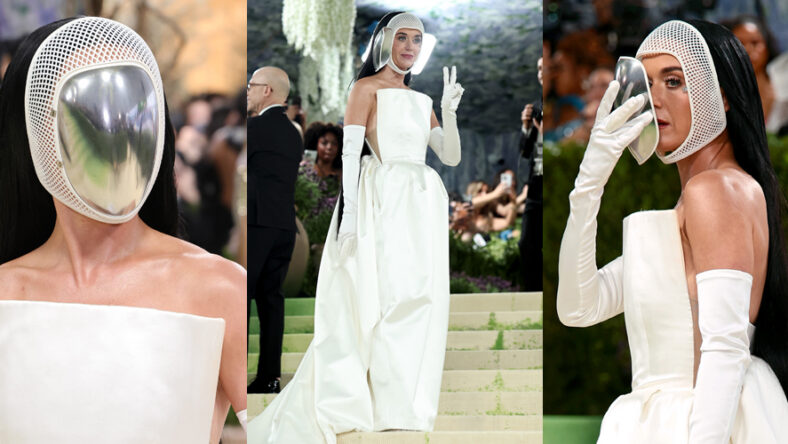 Katy Perry Gives Astronaut Vibes at Met Gala 2026, Pulls Off Silver Mask on  Red Carpet to Reveal Her Face! - Just Jared - Celebrity News and Gossip |  Entertainment