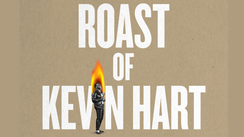 Kevin Hart roast stock image