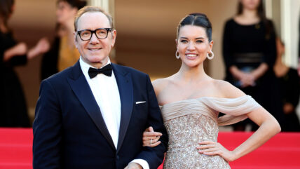 Kevin Spacey and Via Lemann at Cannes Film Festival
