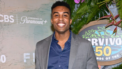 Kyle Fraser at "Survivor 50" premiere