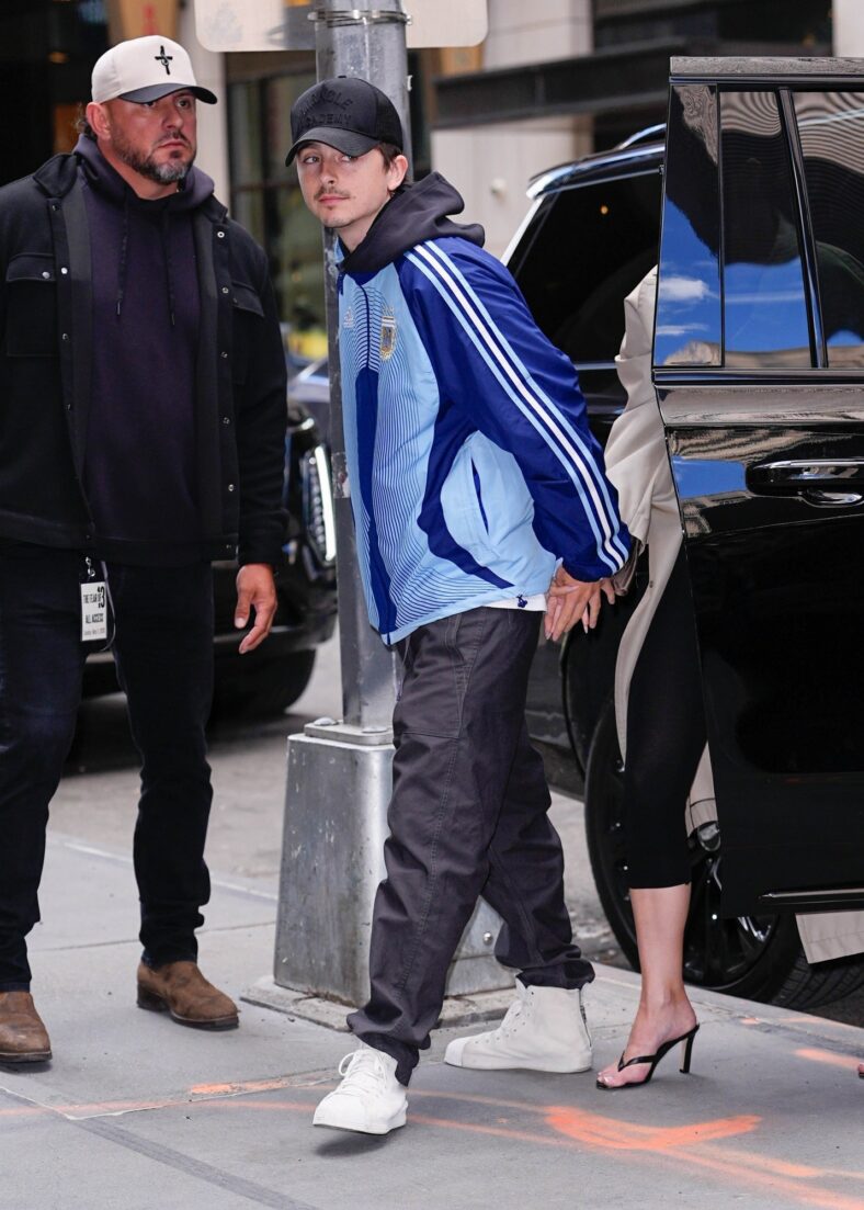 Kylie Jenner Timothee Chalamet Broadway