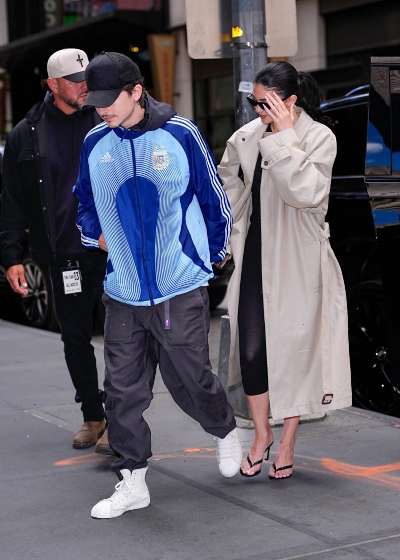 Kylie Jenner Timothee Chalamet Broadway