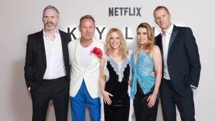 Kylie Minogue Netflix Premiere London