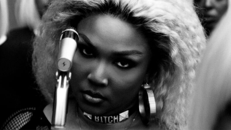 Lizzo still from Bitch music video