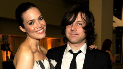 Mandy Moore with ex-husband Ryan Adams