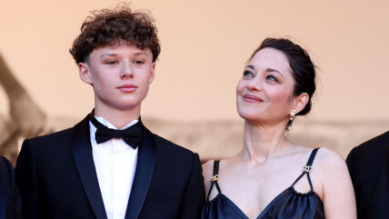 Marion Cotillard at Cannes Film Festival for Karma premiere