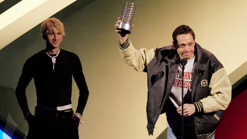 MGK and Pete Davidson at 2026 Webby Awards