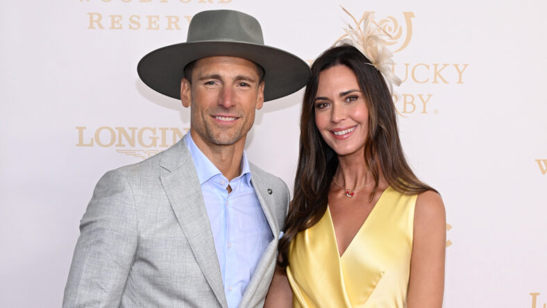 Andrew Walker & Odette Annable at Kentucky Derby