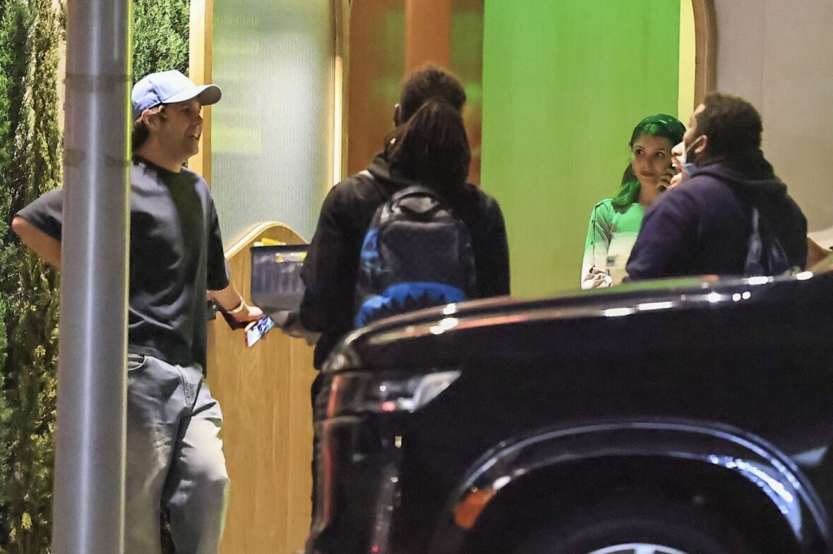 Olivia Jade, Victoria Justice, and David Dobrik at Alba Restaurant in LA