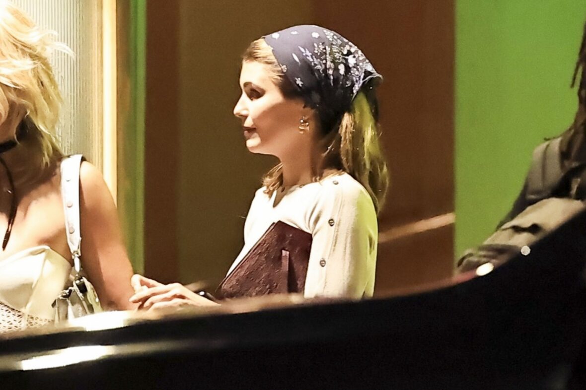 Olivia Jade, Victoria Justice, and David Dobrik at Alba Restaurant in LA