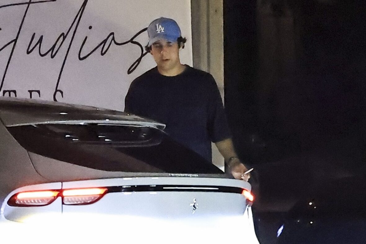 Olivia Jade, Victoria Justice, and David Dobrik at Alba Restaurant in LA