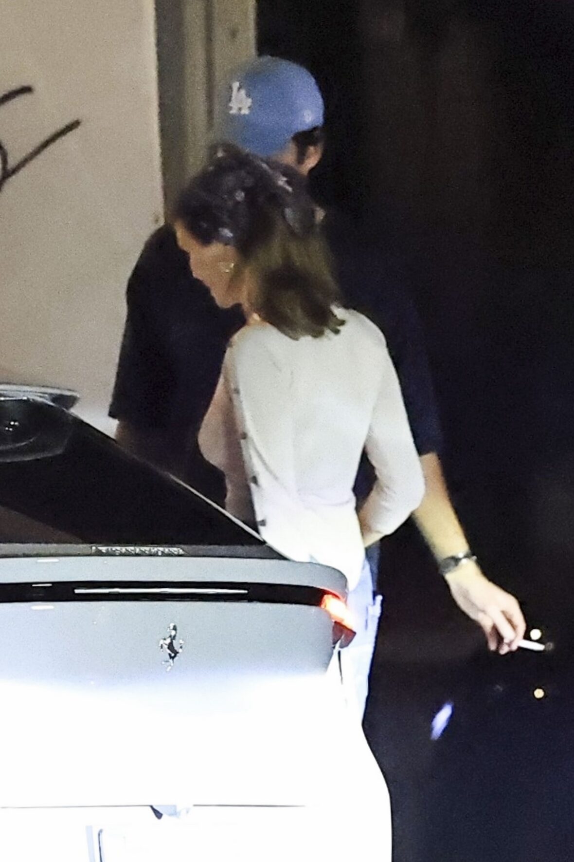 Olivia Jade, Victoria Justice, and David Dobrik at Alba Restaurant in LA