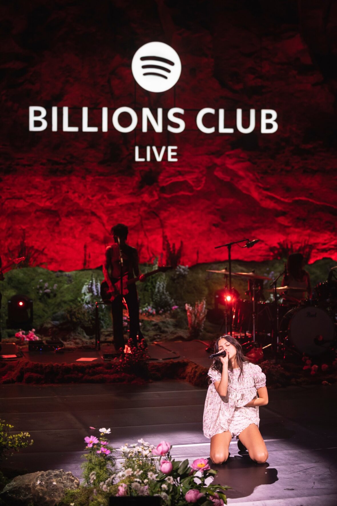Olivia Rodrigo performs in Barcelona for Spotify Billions Club