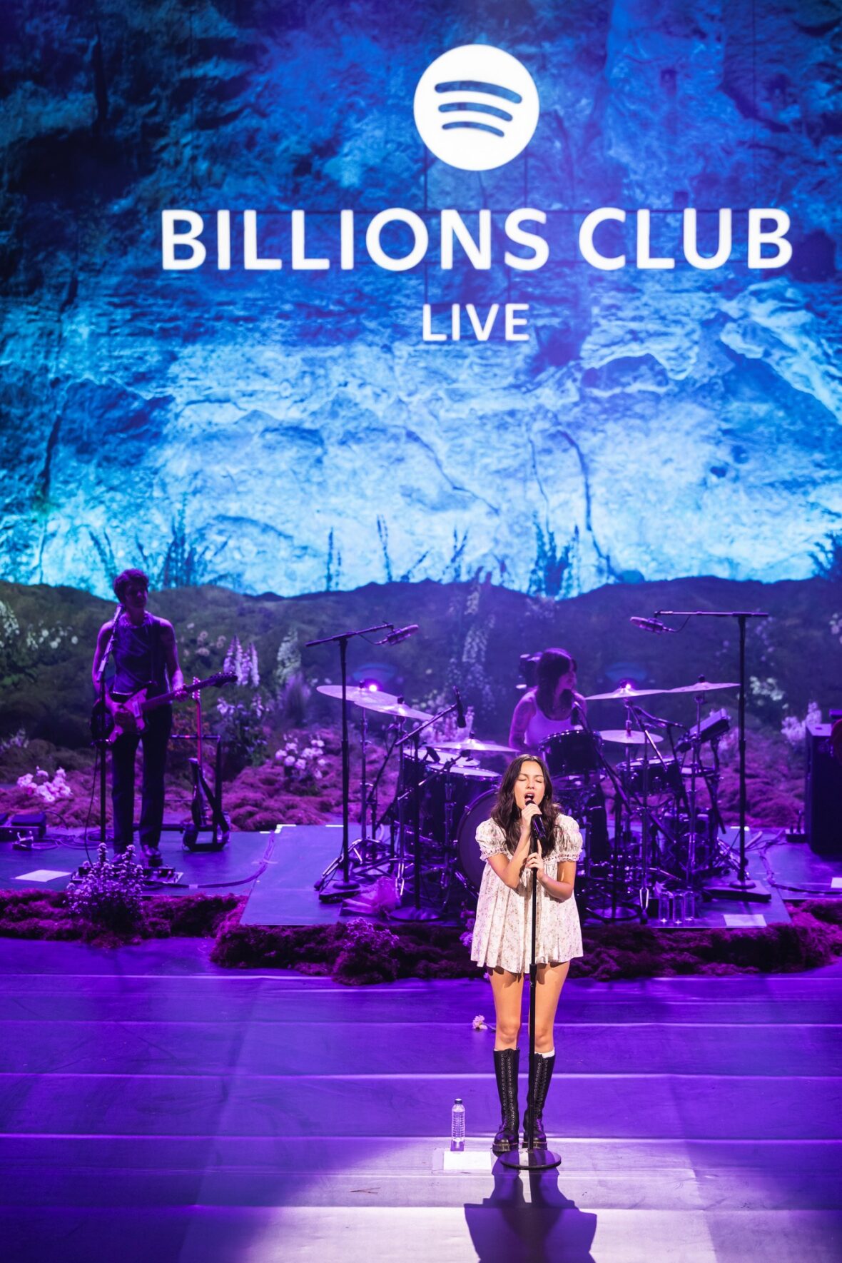 Olivia Rodrigo performs in Barcelona for Spotify Billions Club
